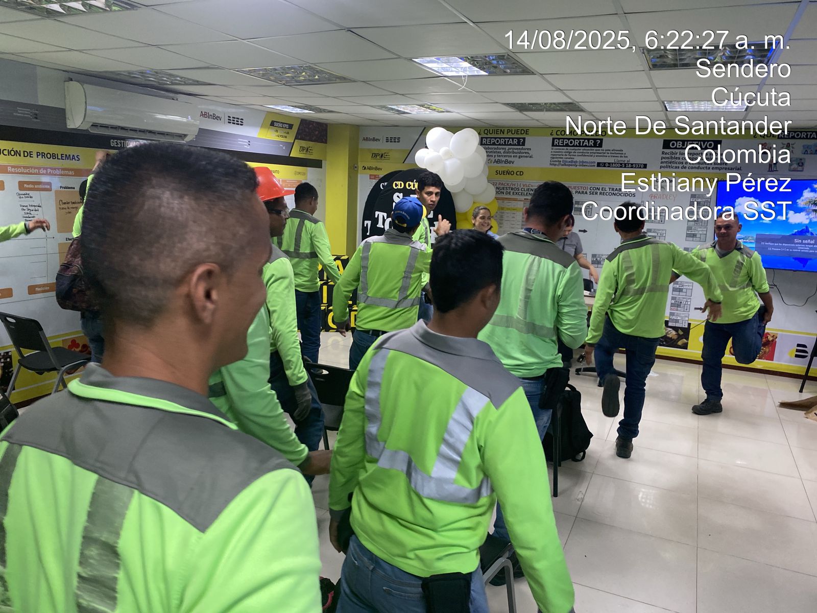 Evidencia de capacitación